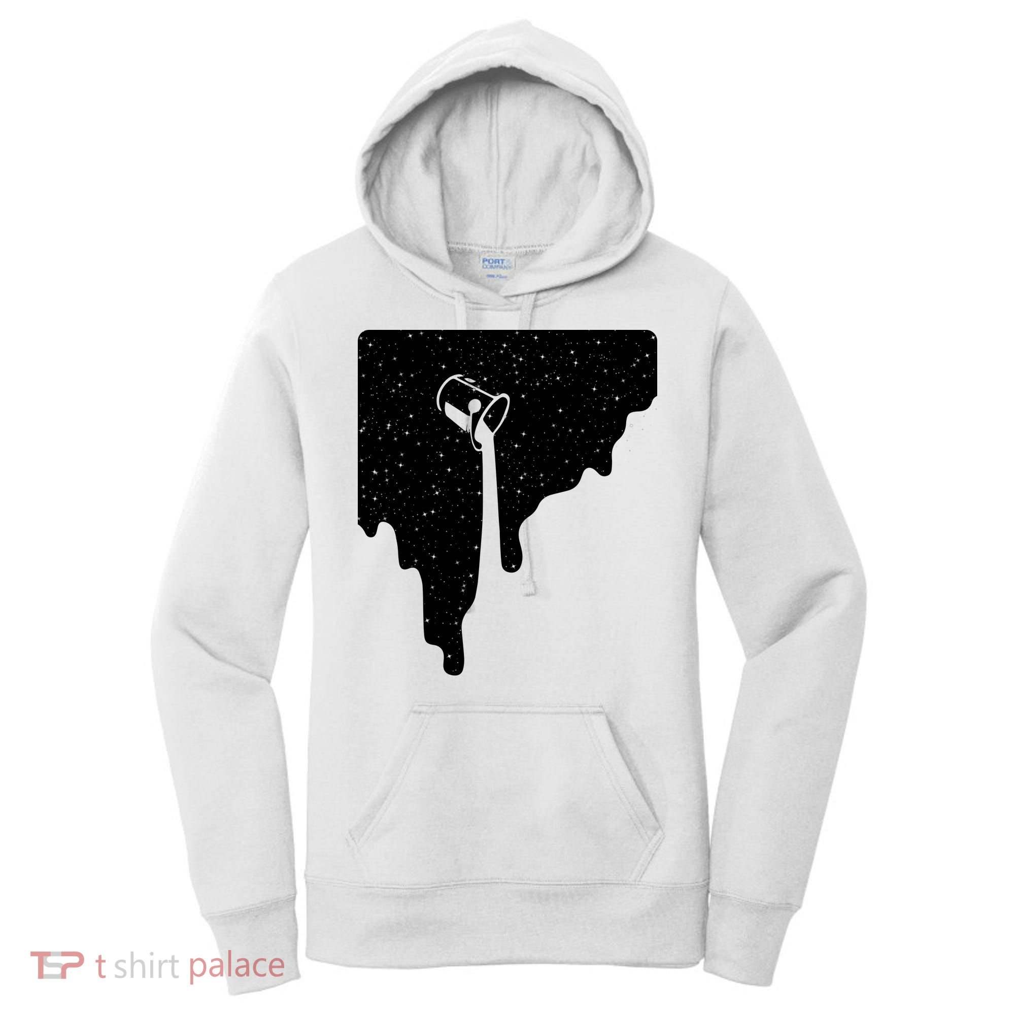 Paint Bucket Galaxy Women's Hoodie