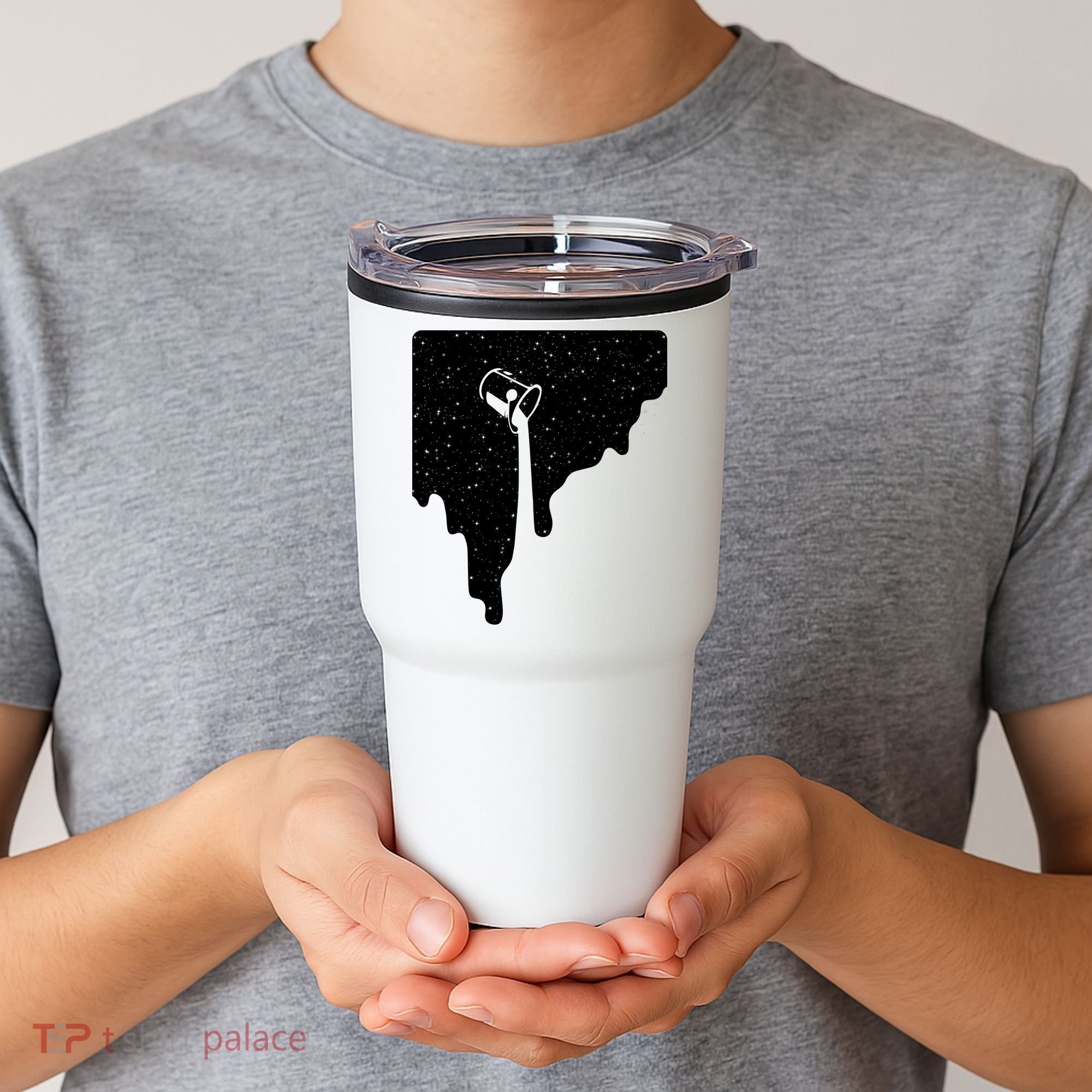 Paint Bucket Galaxy Tumbler