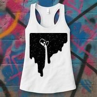 Paint Bucket Galaxy Women's Tank Top thumb 3