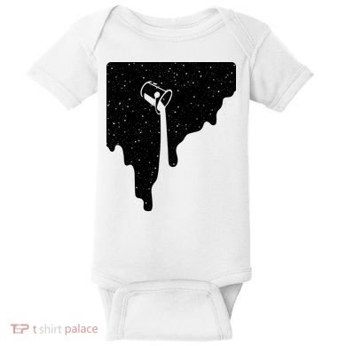 Paint Bucket Galaxy Baby Bodysuit