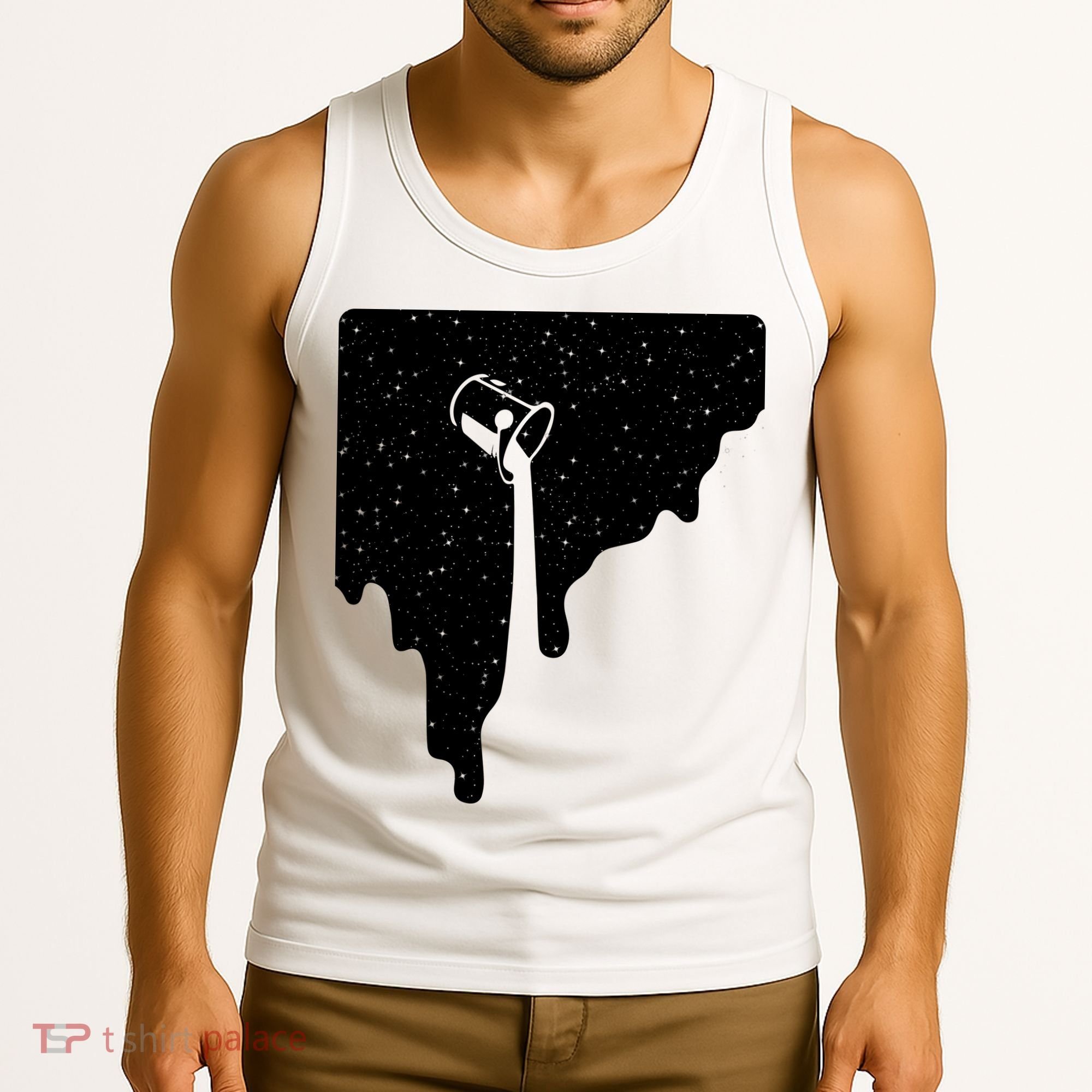 Paint Bucket Galaxy Tank Top