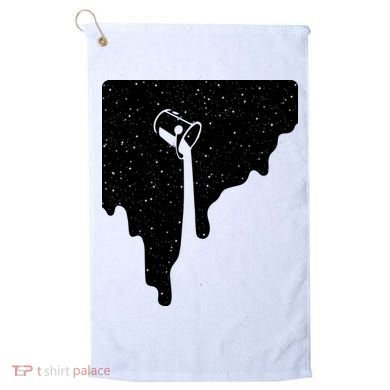 Paint Bucket Galaxy Golf Towel