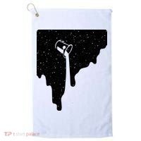 Paint Bucket Galaxy Golf Towel thumb 0