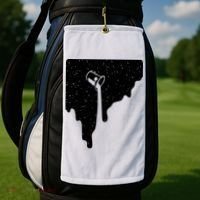 Paint Bucket Galaxy Golf Towel thumb 2