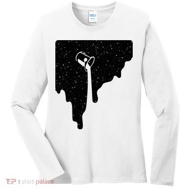 Paint Bucket Galaxy Women's Long Sleeve Shirt