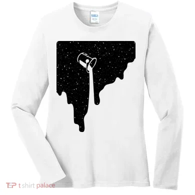 Paint Bucket Galaxy Women's Long Sleeve Shirt