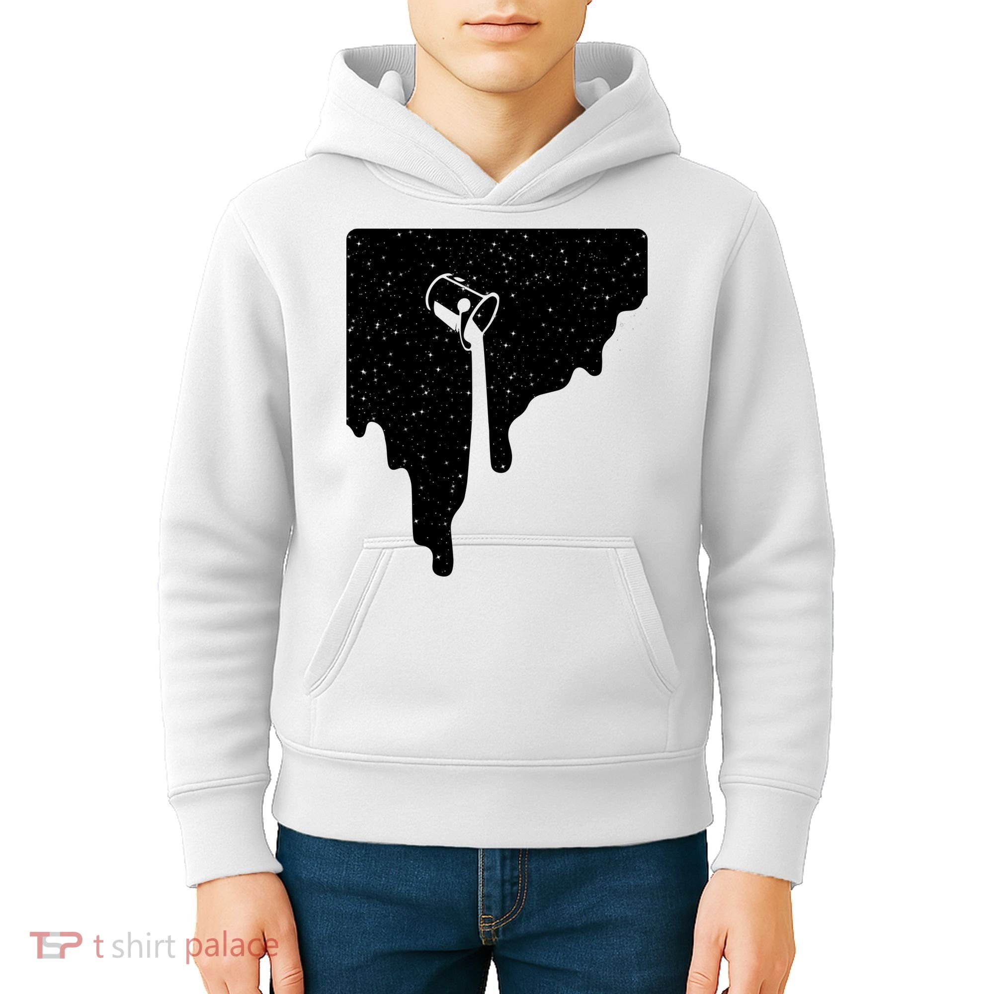 Paint Bucket Galaxy Kids Hoodie