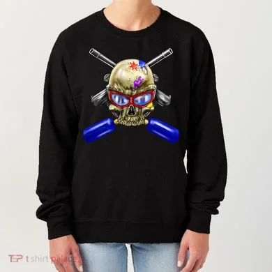 Paintball Skull Women's Sweatshirt