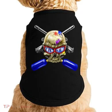 Paintball Skull Doggie Tank