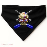 Paintball Skull USA-Made Doggie Bandana thumb 0