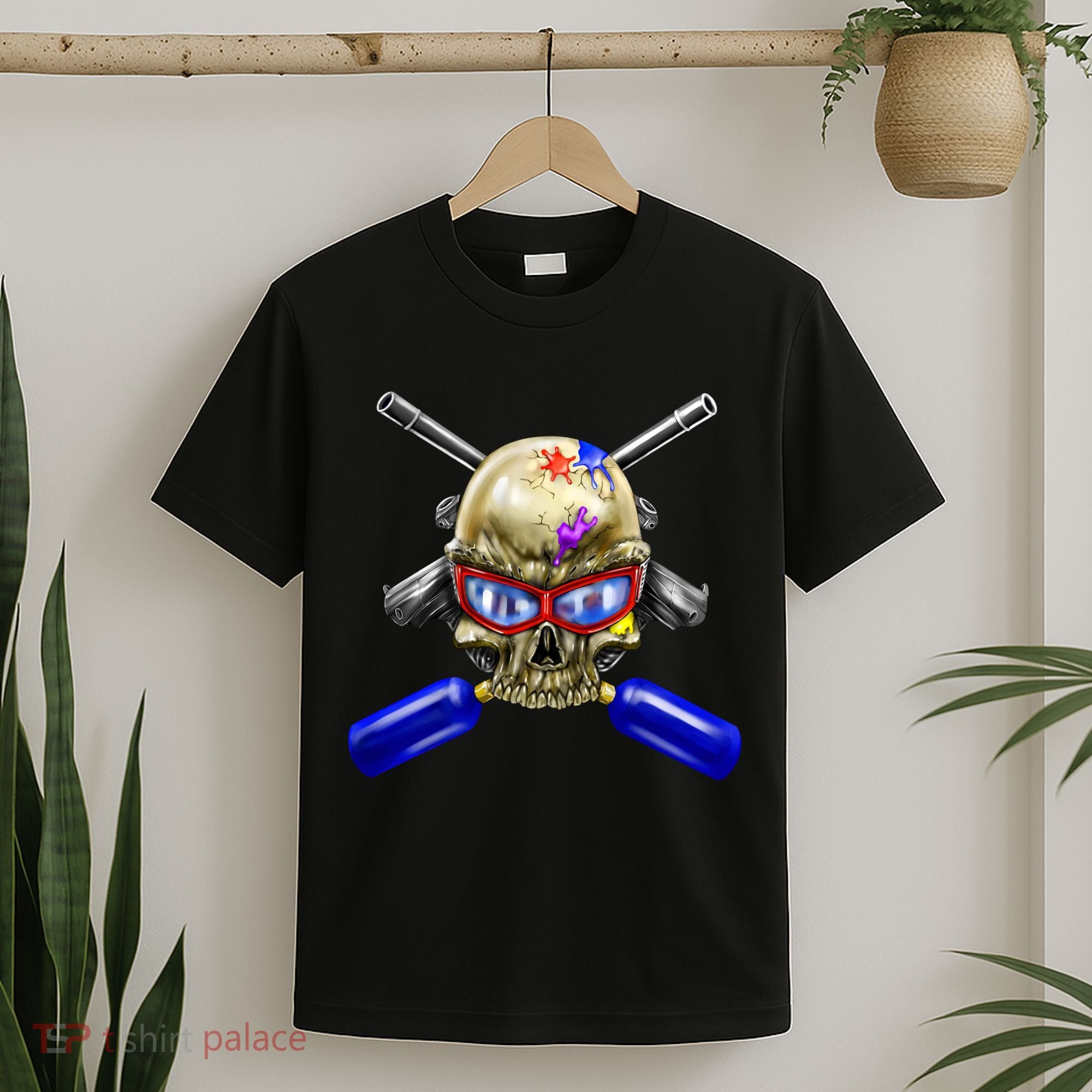 Paintball Skull T-Shirt