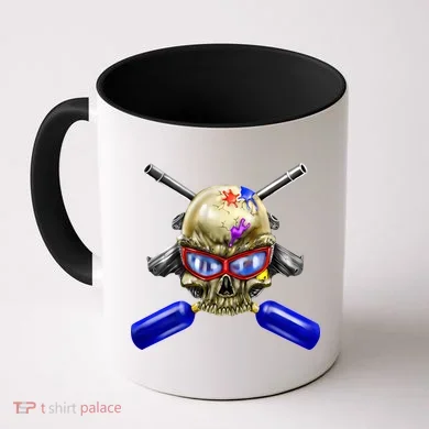 Paintball Skull Coffee Mug