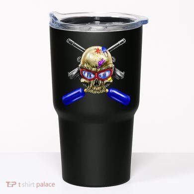 Paintball Skull Tumbler