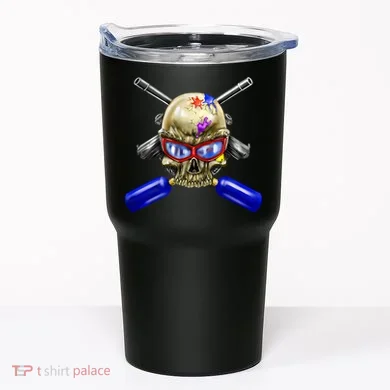 Paintball Skull Tumbler