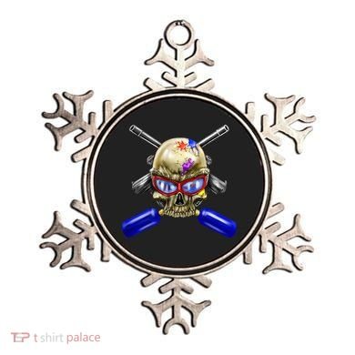 Paintball Skull Ornament