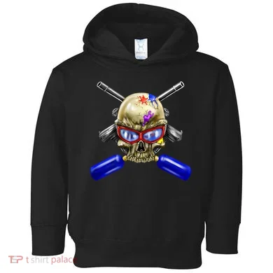Paintball Skull Toddler Hoodie
