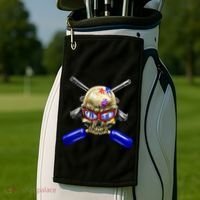 Paintball Skull Golf Towel thumb 2