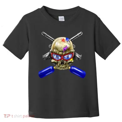 Paintball Skull Toddler T-Shirt