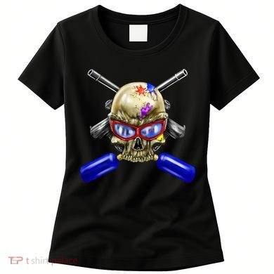 Paintball Skull Women's T-Shirt