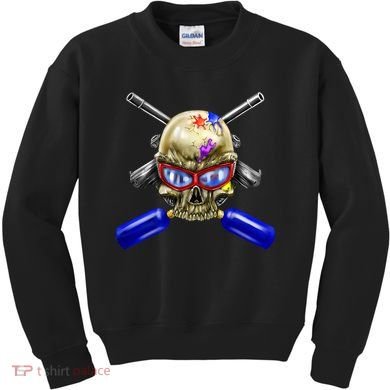 Paintball Skull Kids Sweatshirt