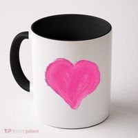 Painted Heart Coffee Mug thumb 0