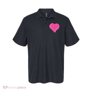 Painted Heart Polo
