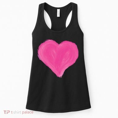 Painted Heart Women's Tank Top