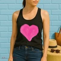 Painted Heart Women's Tank Top thumb 2