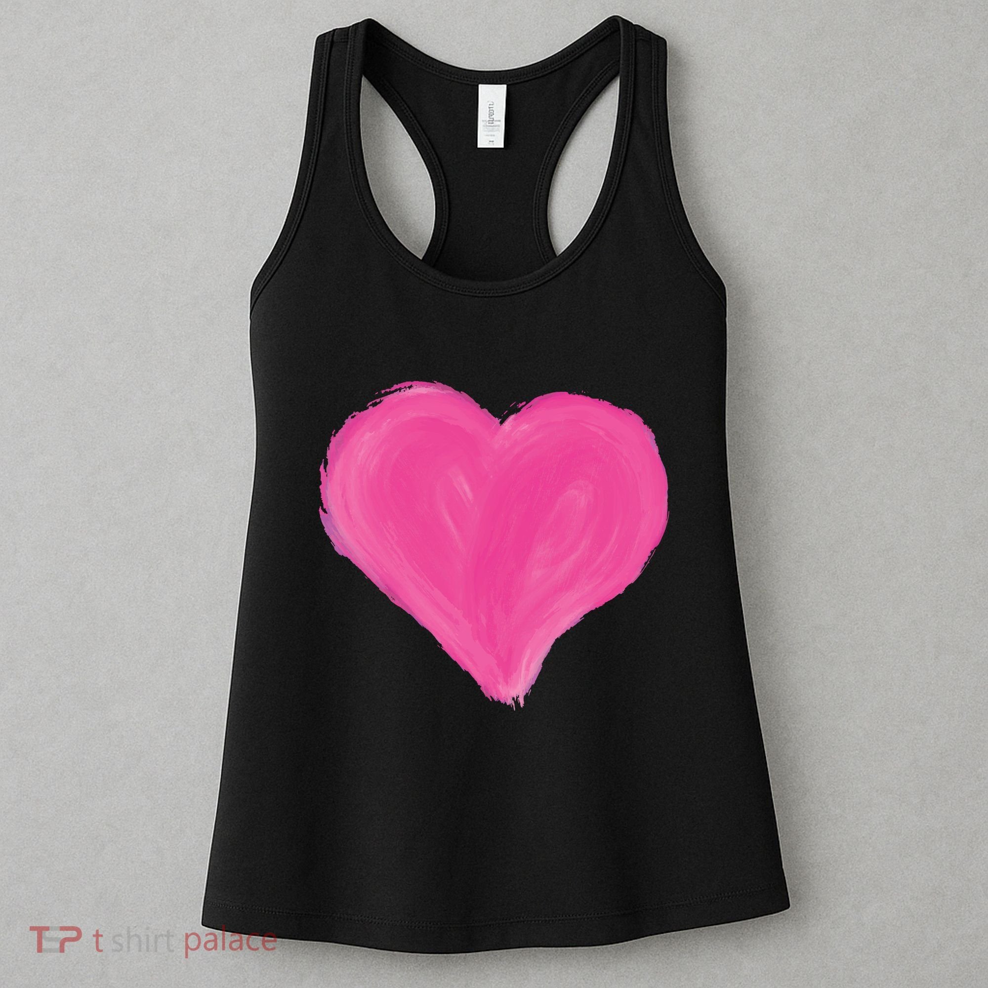 Painted Heart Women's Tank Top
