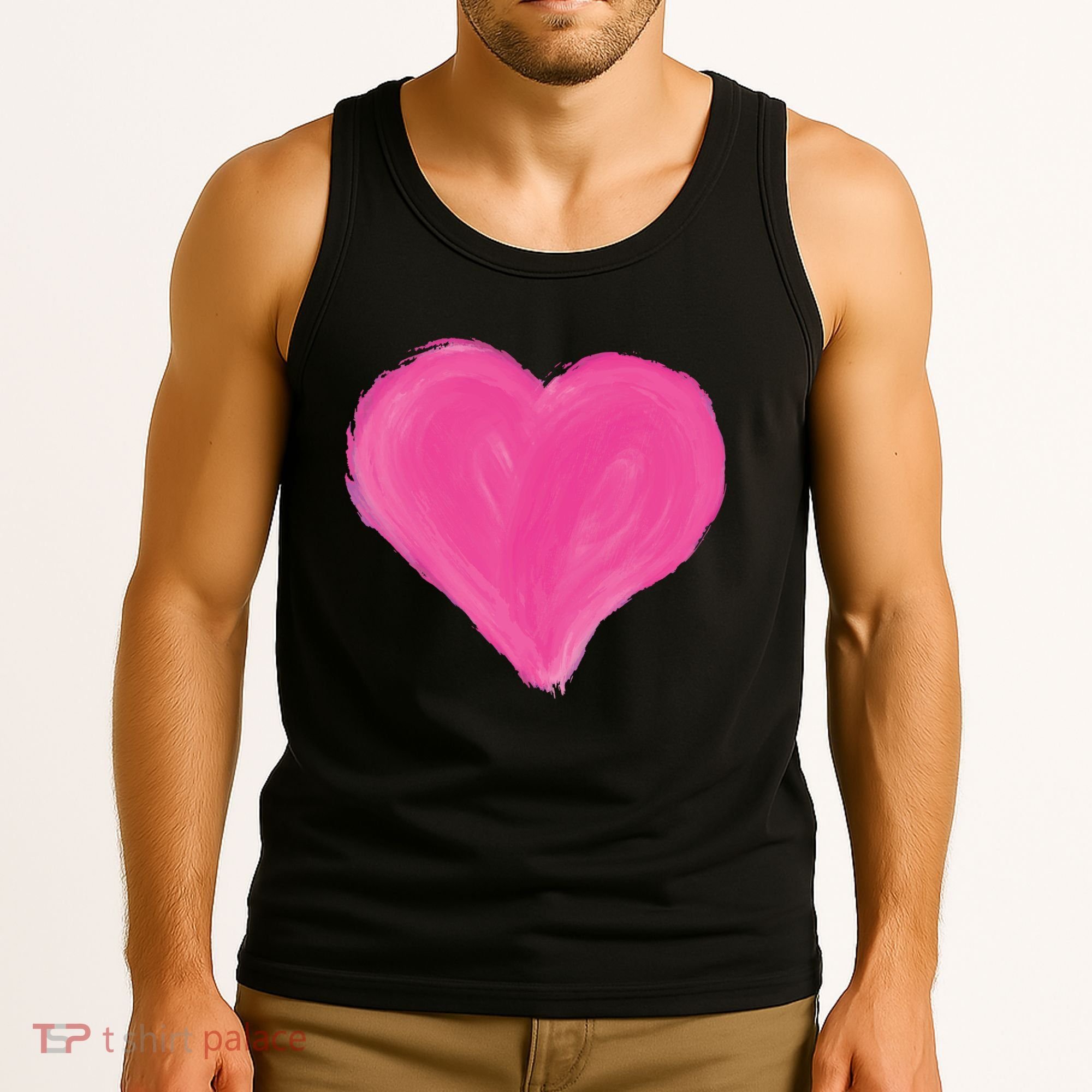 Painted Heart Tank Top