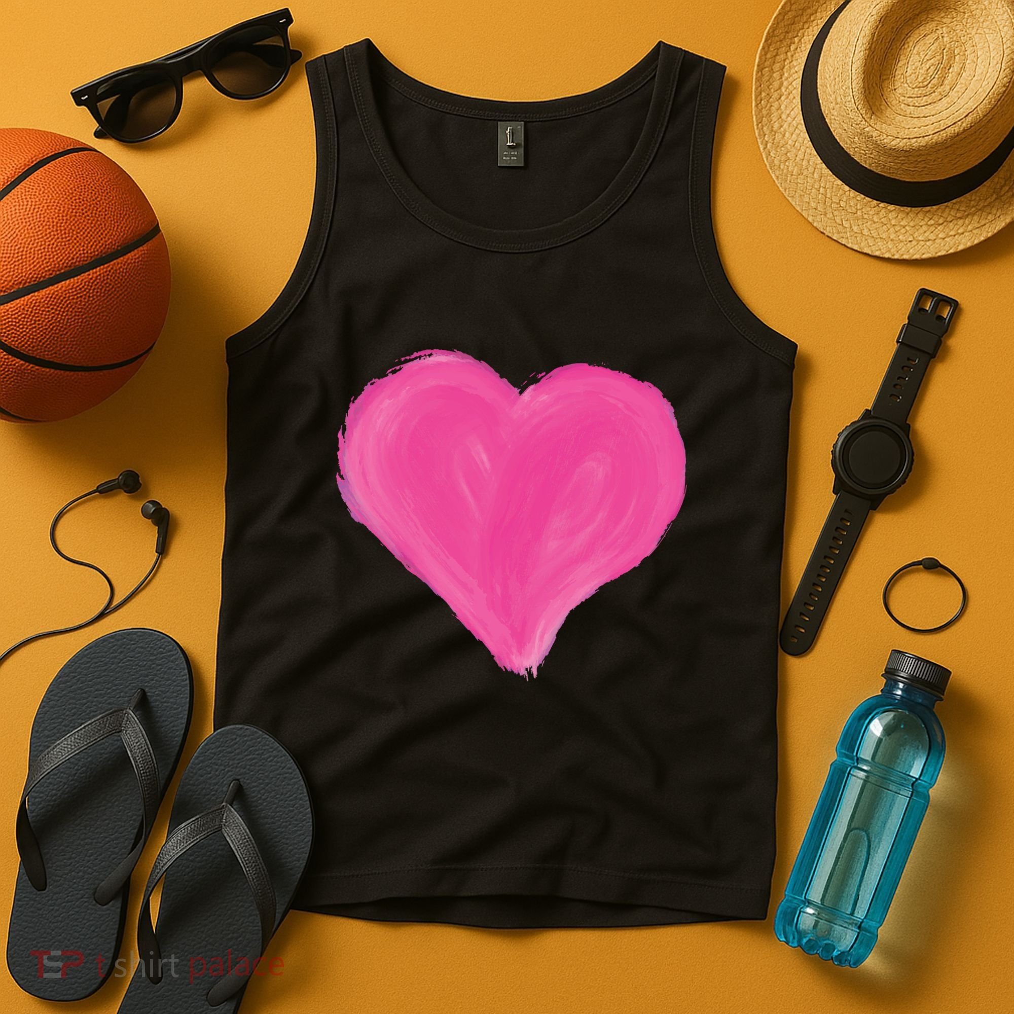 Painted Heart Tank Top