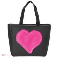 Painted Heart Tote Bag thumb 0