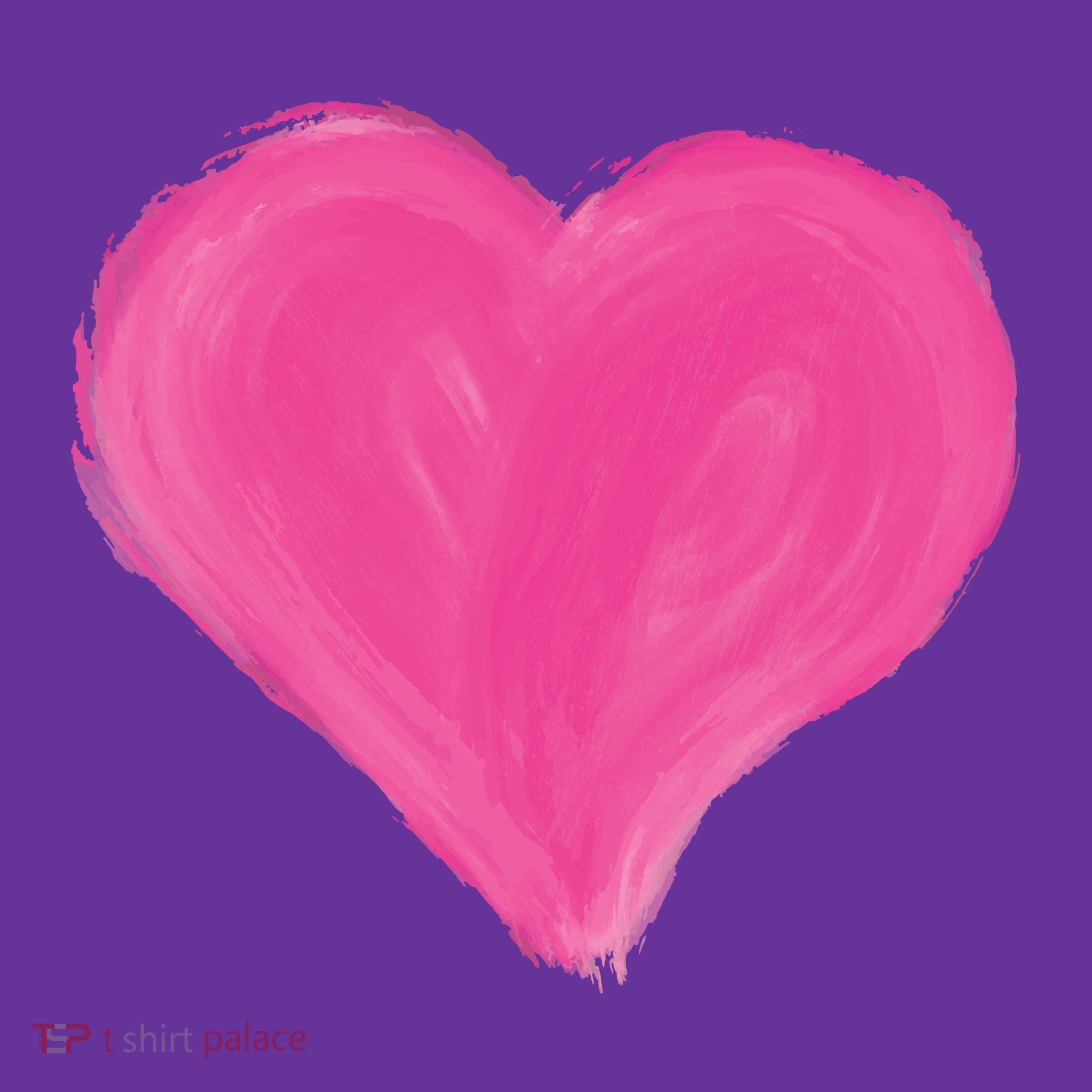 Painted Heart Toddler Hoodie