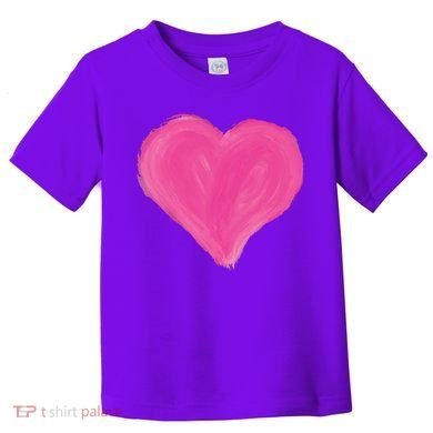Painted Heart Toddler T-Shirt