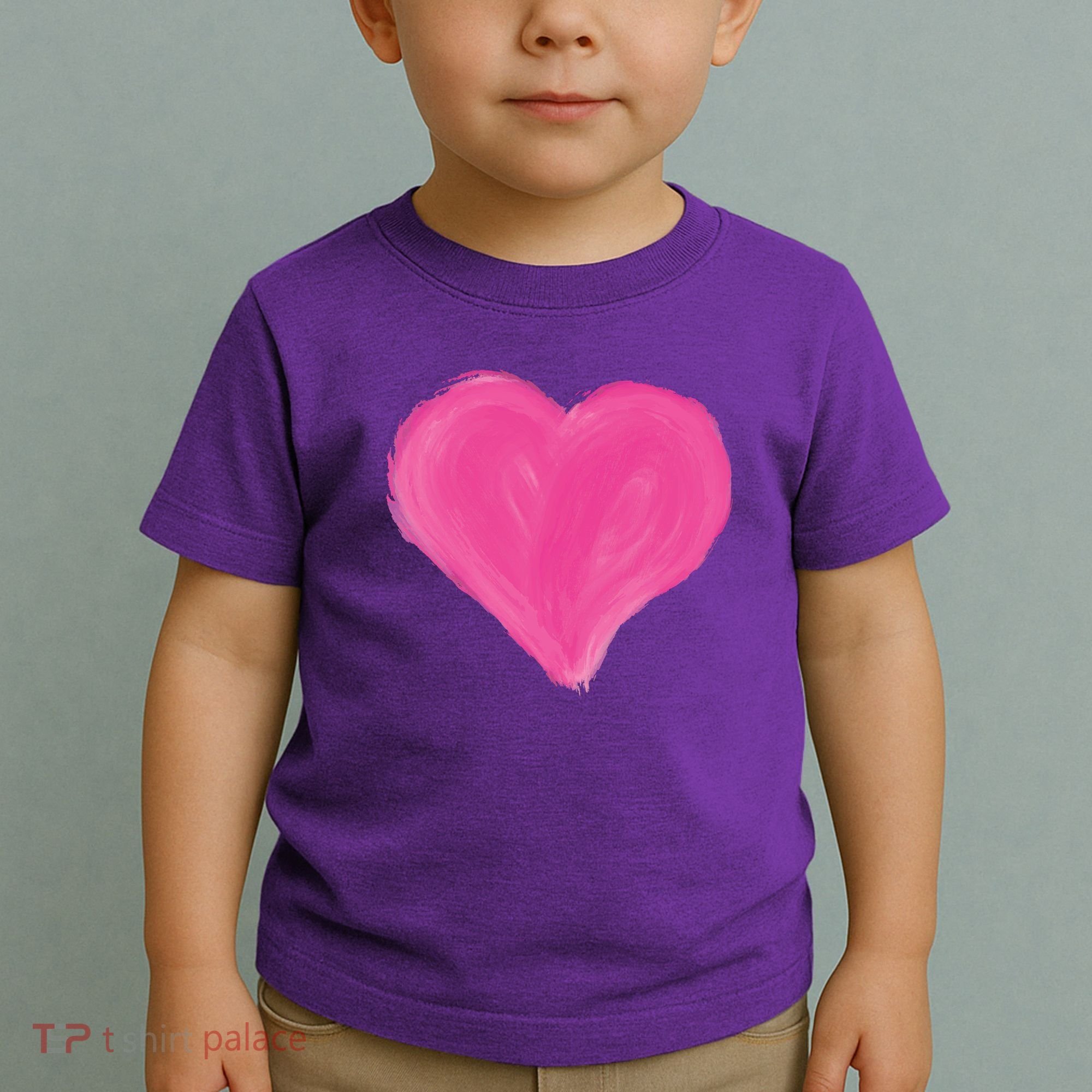 Painted Heart Toddler T-Shirt