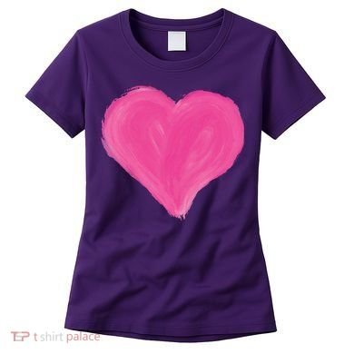 Painted Heart Women's T-Shirt