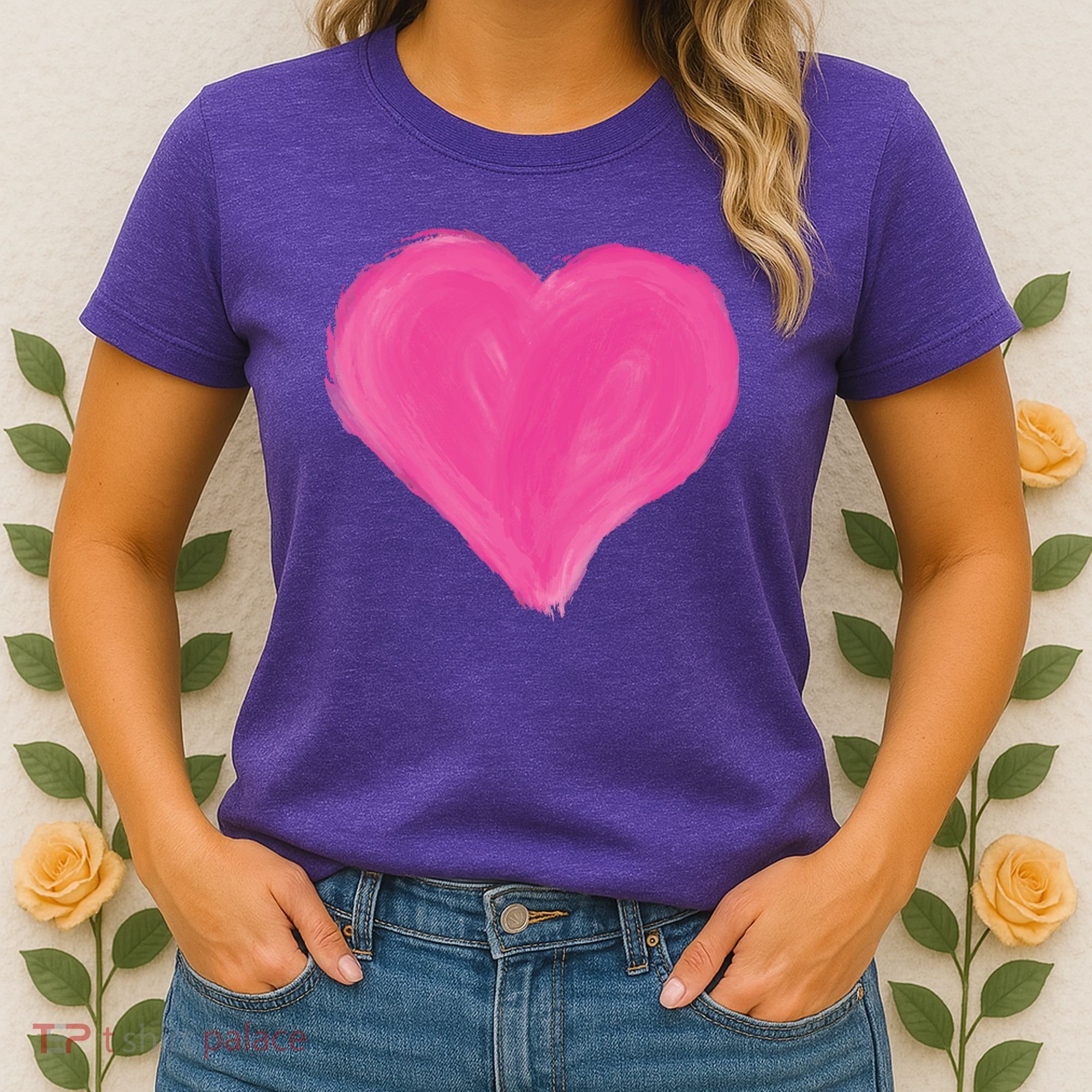 Painted Heart Women's T-Shirt
