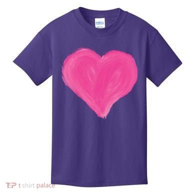 Painted Heart Kids T-Shirt