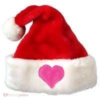 Painted Heart Santa Hat thumb 0