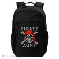 Pirate Aunt Jolly Roger Skull & Crossbones Flag Backpack thumb 0