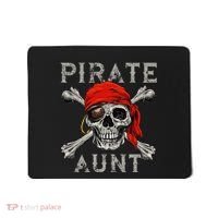 Pirate Aunt Jolly Roger Skull & Crossbones Flag Mousepad thumb 0