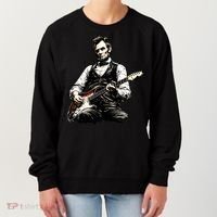 President Abraham Lincoln Abe Playing Guitar Women's Sweatshirt thumb 0