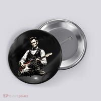 President Abraham Lincoln Abe Playing Guitar Button thumb 0