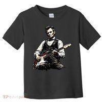 President Abraham Lincoln Abe Playing Guitar Toddler T-Shirt thumb 0