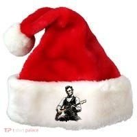 President Abraham Lincoln Abe Playing Guitar Santa Hat thumb 0
