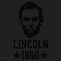 President Abraham Lincoln 1860 Abe America Silhouette Women's Sweatshirt thumb 2