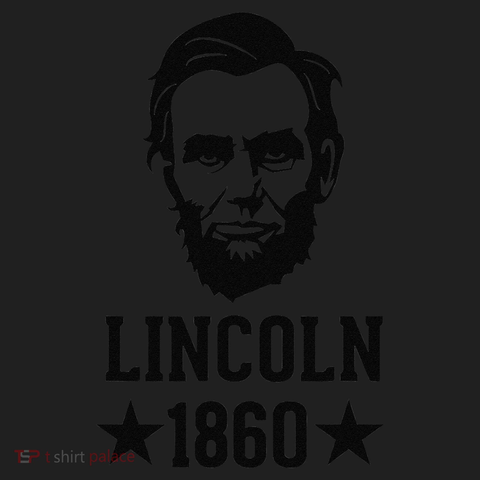 President Abraham Lincoln 1860 Abe America Silhouette Women's Sweatshirt