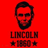President Abraham Lincoln 1860 Abe America Silhouette Santa Hat thumb 1