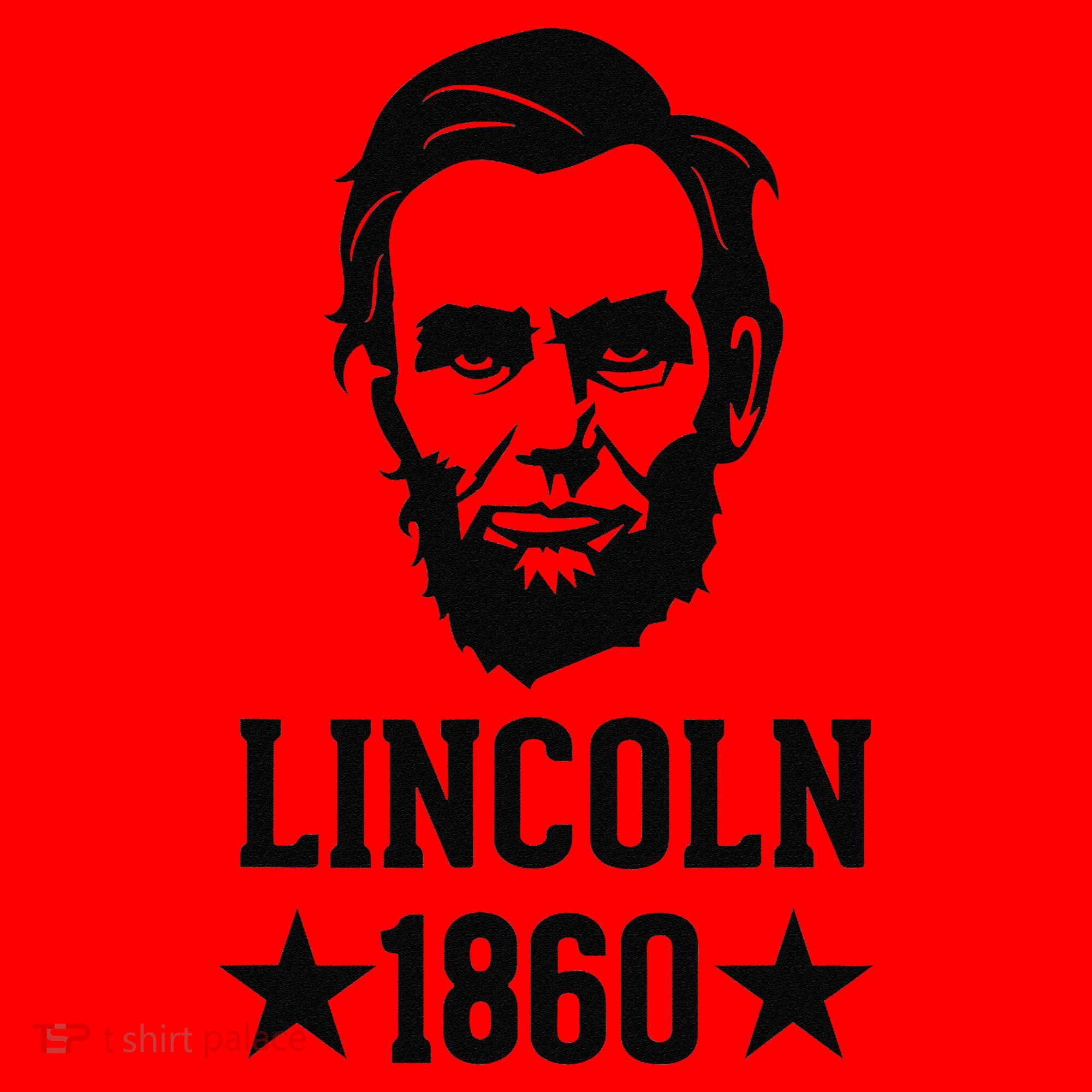 President Abraham Lincoln 1860 Abe America Silhouette Santa Hat