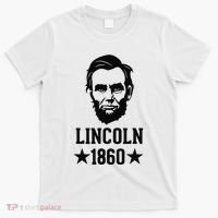 President Abraham Lincoln 1860 Abe America Silhouette T-Shirt thumb 0